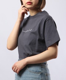 spiritoso ComplicatedプリントTシャツ 半袖