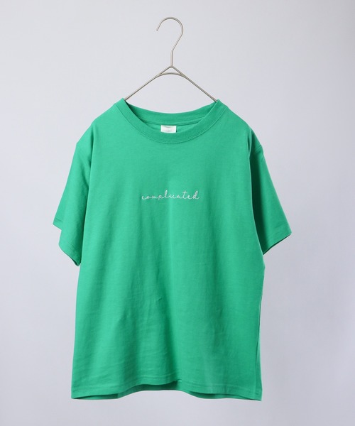 spiritoso(スピリトーゾ)の「spiritoso ComplicatedプリントTシャツ 半袖(Tシャツ/カットソー・レディース・レモンイエロー/カーキ/グリーン/ラベンダー/スミクロ/グレー/グレイッシュベージュ・F)」の22枚目の写真