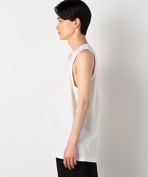 COMME CA ISM(コムサイズム)の「★雑誌掲載商品★ルーズフィット タンクトップ(タンクトップ・メンズ・ホワイト/ブラック・L/M)」の6枚目の写真