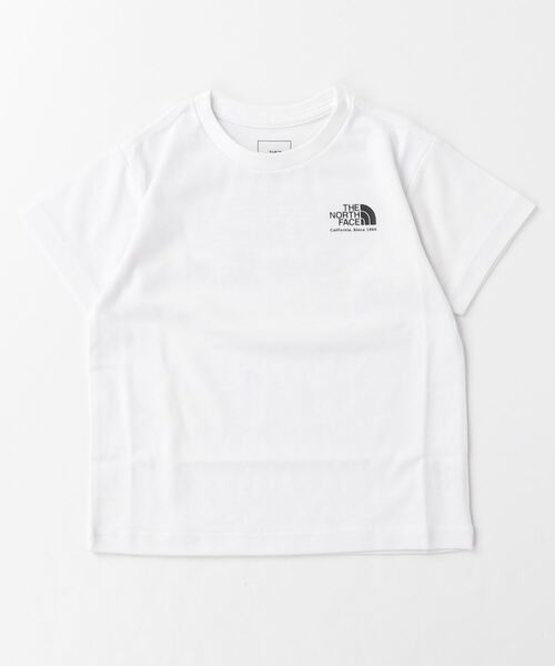 THE NORTH FACE（ザノースフェイス）の「ザ ノース フェイス THE NORTH FACE S/S Historical Logo Tee_ショートスリーブヒストリカルロゴティー（Tシャツ/カットソー・キッズ・ネイビー/ベージュ/グリーン/ホワイト・100cm/130cm/150cm/140cm/120cm/110cm）」の2枚目の写真