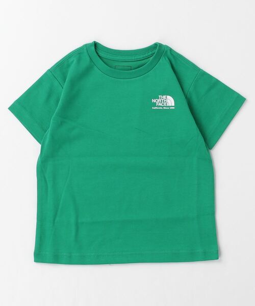 THE NORTH FACE（ザノースフェイス）の「ザ ノース フェイス THE NORTH FACE S/S Historical Logo Tee_ショートスリーブヒストリカルロゴティー（Tシャツ/カットソー・キッズ・ネイビー/ベージュ/グリーン/ホワイト・100cm/130cm/150cm/140cm/120cm/110cm）」の4枚目の写真