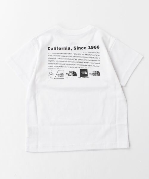 THE NORTH FACE（ザノースフェイス）の「ザ ノース フェイス THE NORTH FACE S/S Historical Logo Tee_ショートスリーブヒストリカルロゴティー（Tシャツ/カットソー・キッズ・ネイビー/ベージュ/グリーン/ホワイト・100cm/130cm/150cm/140cm/120cm/110cm）」の5枚目の写真