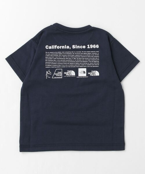 THE NORTH FACE（ザノースフェイス）の「ザ ノース フェイス THE NORTH FACE S/S Historical Logo Tee_ショートスリーブヒストリカルロゴティー（Tシャツ/カットソー・キッズ・ネイビー/ベージュ/グリーン/ホワイト・100cm/130cm/150cm/140cm/120cm/110cm）」の8枚目の写真