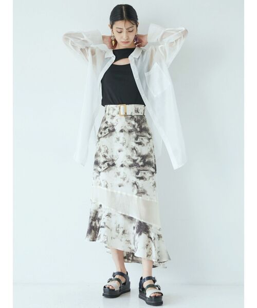 MURUA（ムルーア）の「ベルテッドステッチサンダル（サンダル・レディース・ブラック/その他1・22.5/24.5/23.5）」の8枚目の写真