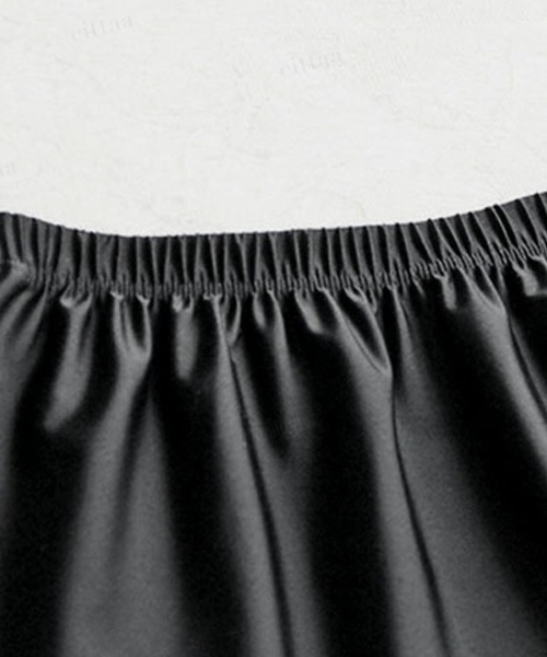 Dalfwin(ダールフィン)の「ギンガムチェックオフショルダーフリルビキニ×スカート3点セット水着(水着・レディース・ブラック・ONE SIZE)」の19枚目の写真