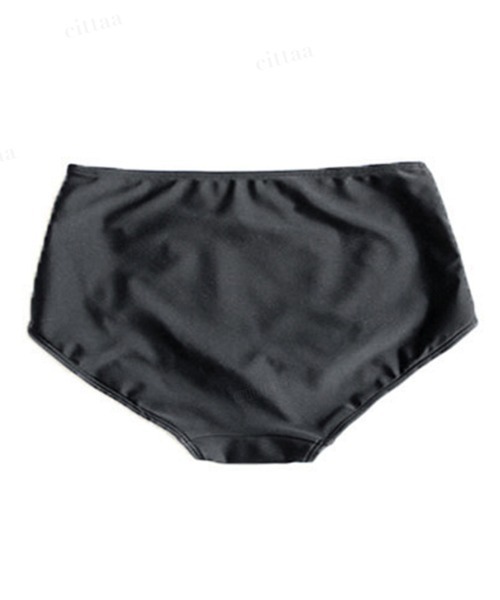 Dalfwin(ダールフィン)の「ギンガムチェックオフショルダーフリルビキニ×スカート3点セット水着(水着・レディース・ブラック・ONE SIZE)」の21枚目の写真