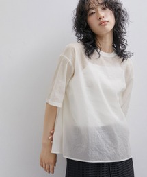 ADAM ET ROPE' | シアータフタTEE(Tシャツ/カットソー)