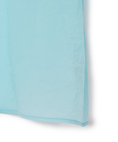 ADAM ET ROPE'（アダムエロペ）の「シアータフタTEE（Tシャツ/カットソー・レディース・サックスブルー/ブラック/ホワイト・FREE）」の5枚目の写真