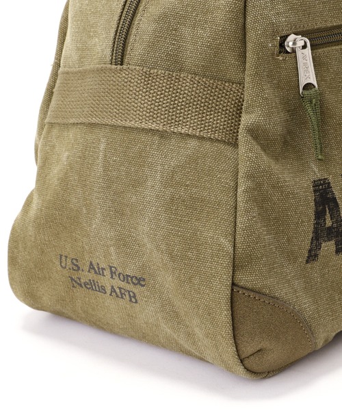 AVIREX（アヴィレックス）の「STENCIL BOSTON BAG / ステンシル ボストン バッグ / AVIREX / アヴィレックス（ボストンバッグ・メンズ・オリーブ系・F）」の11枚目の写真