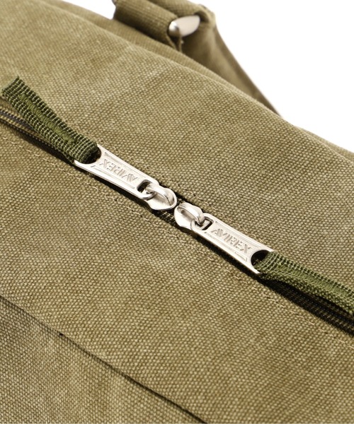AVIREX（アヴィレックス）の「STENCIL BOSTON BAG / ステンシル ボストン バッグ / AVIREX / アヴィレックス（ボストンバッグ・メンズ・オリーブ系・F）」の14枚目の写真
