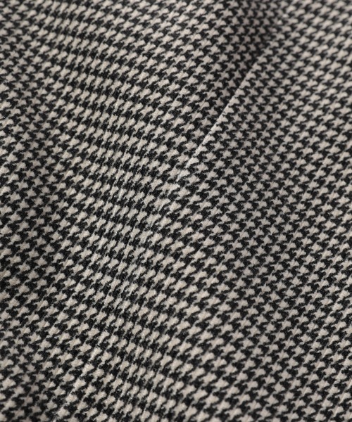 MEN'S BIGI（メンズビギ）の「トリコットコーデュロイ千鳥格子プリントテーラードジャケット＜セットアップ対応＞（テーラードジャケット・メンズ・ブラウン/グレー・03/02/04/01）」の7枚目の写真