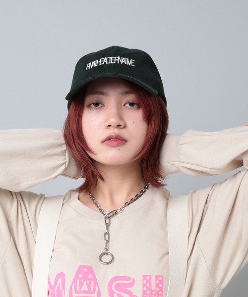 RNA（アールエヌエー）の「E4927 コーデュロイキャップ（キャップ・レディース・ブラック/グリーン/ボルドー・FREE）」の19枚目の写真