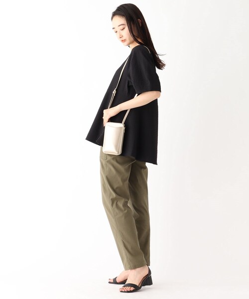 OPAQUE.CLIP(オペークドットクリップ)の「◆ウォレットミニショルダー(ショルダーバッグ・レディース・ブラック/ブラック系/ピンク系/ゴールド・00)」の12枚目の写真