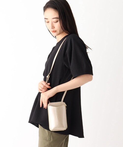 OPAQUE.CLIP(オペークドットクリップ)の「◆ウォレットミニショルダー(ショルダーバッグ・レディース・ブラック/ブラック系/ピンク系/ゴールド・00)」の15枚目の写真