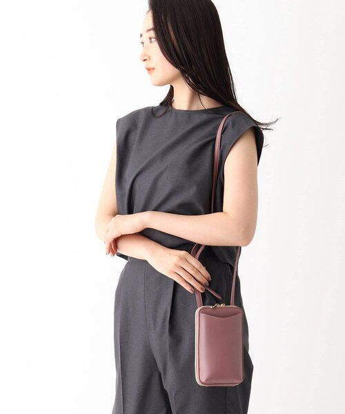 OPAQUE.CLIP(オペークドットクリップ)の「◆ウォレットミニショルダー(ショルダーバッグ・レディース・ブラック/ブラック系/ピンク系/ゴールド・00)」の22枚目の写真