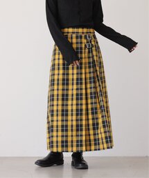 frames RAY CASSIN（フレームスレイカズン）の「甘辛MIXスタイルが叶う。ベルト付きタータンチェックスカート（スカート）」