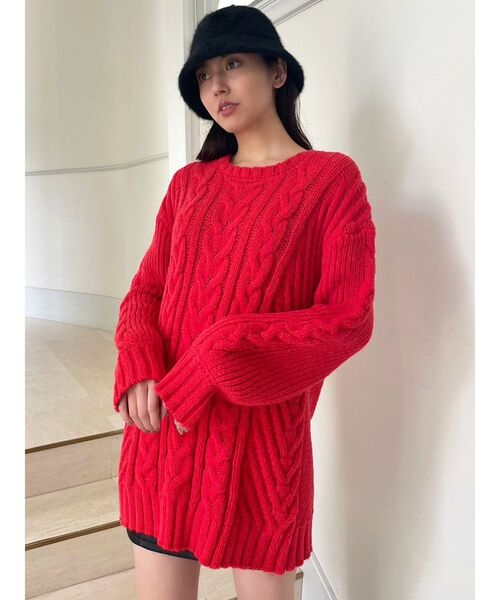 RESEXXY（リゼクシー）の「ショートファーベルハット（ハット・レディース・ブラック/ホワイト・FREE）」の6枚目の写真