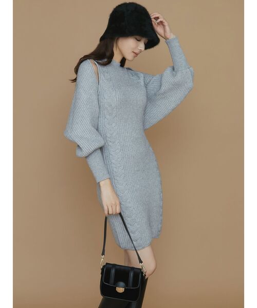 RESEXXY（リゼクシー）の「ショートファーベルハット（ハット・レディース・ブラック/ホワイト・FREE）」の13枚目の写真