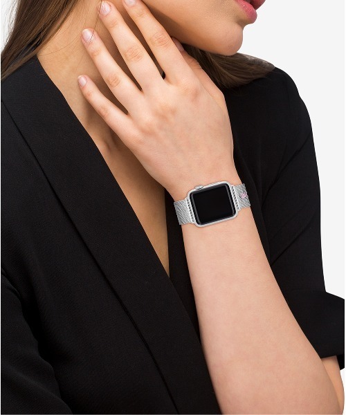 COACH(コーチ)の「「COACH/コーチ」 Apple Watch / アップルウォッチ用替えベルト 38mm&40mm&41mm アップルウォッチ用 バンド(デジタル腕時計・レディース・ライトブラウン/シルバー・FREE)」の10枚目の写真