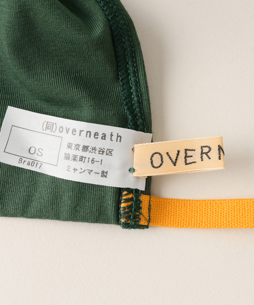 overneath Bra017 ブラック OVERNEATH/オーバーニース】Bra017：ブラ（ブラジャー
