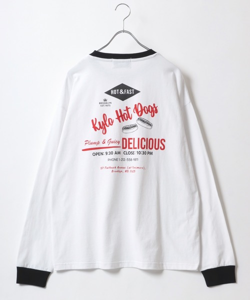 MRU(エムアールユー)の「古着風 ヴィンテージカフェ 袖 バックプリント オーバーサイズ ロンT 長袖Tシャツ トップス レディース メンズ(Tシャツ/カットソー・レディース・ブラック/ホワイト系その他/スミクロ/ホワイト/アッシュグレー/グレー系その他/グレー系その他3/グレー系その他2/ホワイト系その他3/ブラック系その他2/ブラック系その他/ホワイト系その他2・L/LL/M)」の16枚目の写真