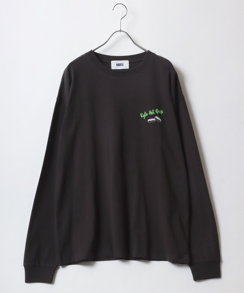 MRU(エムアールユー)の「古着風 ヴィンテージカフェ 袖 バックプリント オーバーサイズ ロンT 長袖Tシャツ トップス レディース メンズ(Tシャツ/カットソー・レディース・ブラック/ホワイト系その他/スミクロ/ホワイト/アッシュグレー/グレー系その他/グレー系その他3/グレー系その他2/ホワイト系その他3/ブラック系その他2/ブラック系その他/ホワイト系その他2・L/LL/M)」の19枚目の写真