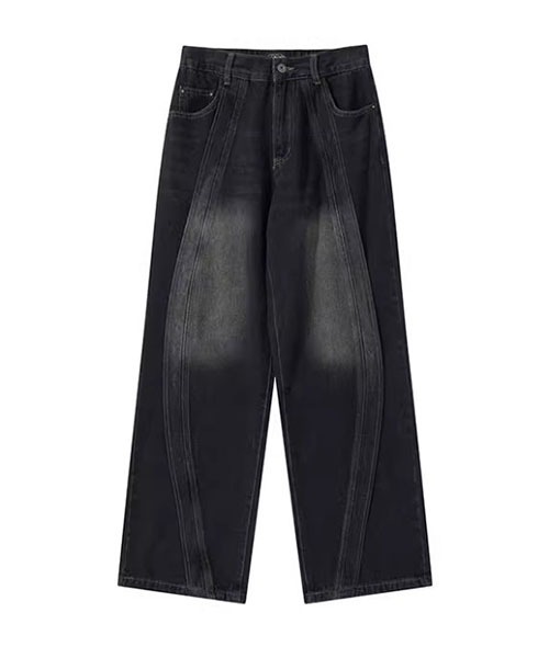 ROOPTOKYO(ループトウキョウ)の「LOOSE FIT DESIGN DENIM/ルーズフィットデザインデニム(デニムパンツ・メンズ・インディゴブルー/ブラック・L/M/XL)」の12枚目の写真