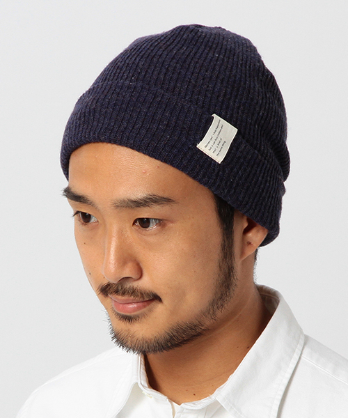 BEAMS(ビームス)の「BEAMS / ニットキャップ(ニットキャップ/ビーニー・メンズ・オフホワイト/グレー/ブラック/ネイビー・ONE SIZE)」の4枚目の写真