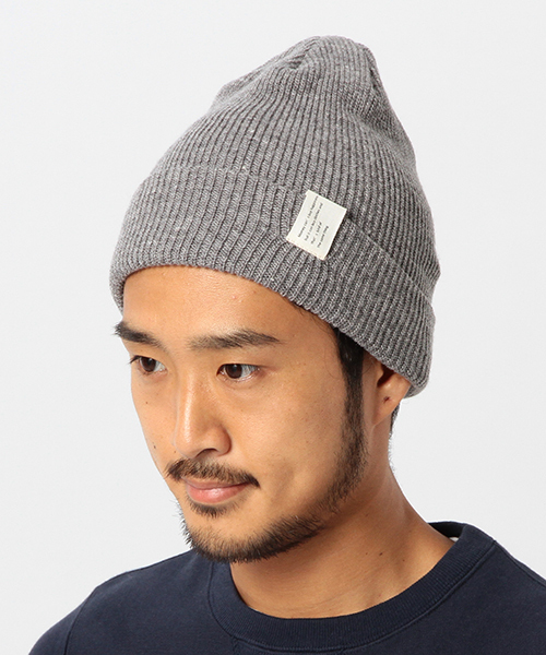 BEAMS(ビームス)の「BEAMS / ニットキャップ(ニットキャップ/ビーニー・メンズ・オフホワイト/グレー/ブラック/ネイビー・ONE SIZE)」の3枚目の写真