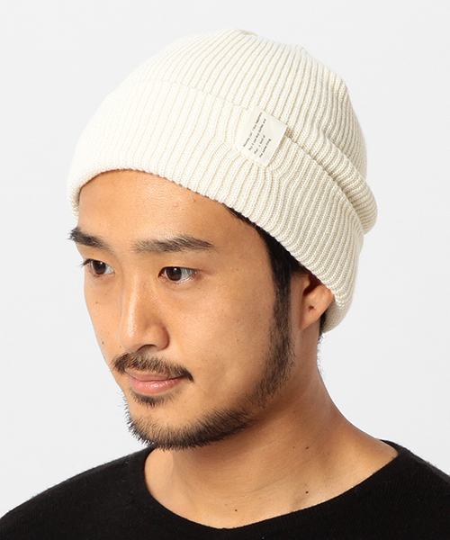 BEAMS(ビームス)の「BEAMS / ニットキャップ(ニットキャップ/ビーニー・メンズ・オフホワイト/グレー/ブラック/ネイビー・ONE SIZE)」の1枚目の写真