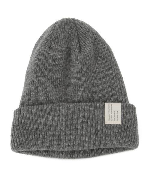 BEAMS(ビームス)の「BEAMS / ニットキャップ(ニットキャップ/ビーニー・メンズ・オフホワイト/グレー/ブラック/ネイビー・ONE SIZE)」の6枚目の写真