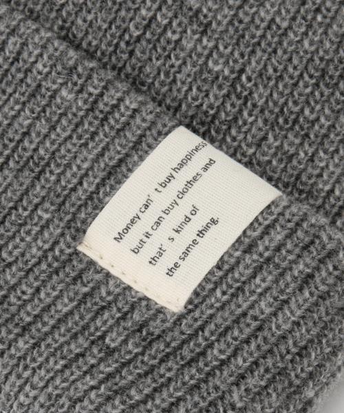 BEAMS(ビームス)の「BEAMS / ニットキャップ(ニットキャップ/ビーニー・メンズ・オフホワイト/グレー/ブラック/ネイビー・ONE SIZE)」の12枚目の写真