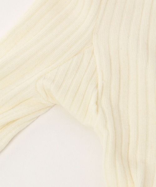 LOWRYS FARM(ローリーズファーム)の「リブカラータイツ 977158(タイツ/ストッキング・キッズ・アイボリー/グリーン/グレー・MEDIUM/LARGE)」の5枚目の写真