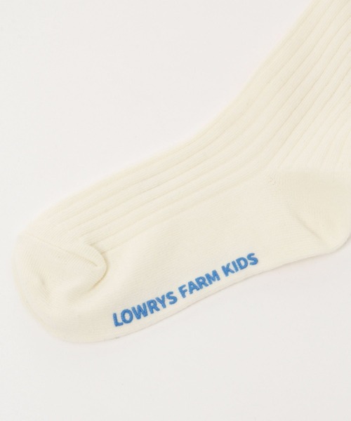 LOWRYS FARM(ローリーズファーム)の「リブカラータイツ 977158(タイツ/ストッキング・キッズ・アイボリー/グリーン/グレー・MEDIUM/LARGE)」の6枚目の写真