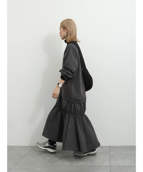 Samansa Mos2 blue（サマンサモスモスブルー）の「裏毛ドッキング