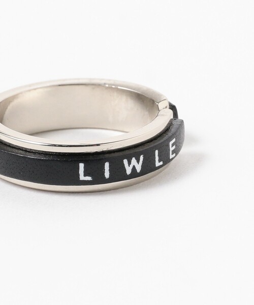 International Gallery BEAMS（インターナショナルギャラリービームス）の「LIWLE / レイヤーレール リング（リング・メンズ・ブラック・18号/21号）」の3枚目の写真