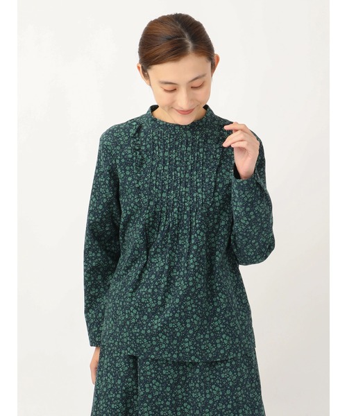 【セール】コーデュロイプリントブラウス（シャツ/ブラウス）｜McGREGOR（マックレガー）