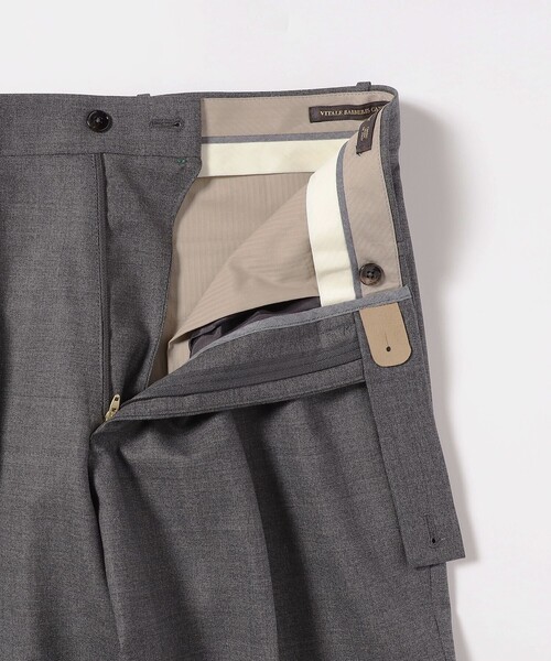 BRILLA per il gusto（ブリッラペルイルグースト）の「BERWICH × Brilla per il gusto / 別注 ARDBEG ウールトロピカル スラックス（その他パンツ・メンズ・チャコールグレー・44/46/48/50/42）」の7枚目の写真