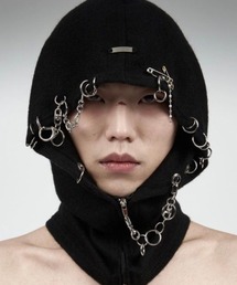 MOMMANWA | 韓国ブランド MOMMANWA モンマンワ HAND MADE BALACLAVA デザイン３ ハンドメイド バラクラバ ニット帽 ビーニー(ニットキャップ/ビーニー)