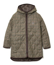 go slow caravan LINEN/RAYON 断ち身 プリントパーカー go slow caravan 断ち身プリントパーカージャケット【WEB限定