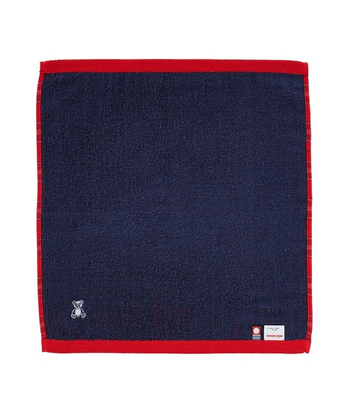 MIKI HOUSE(ミキハウス)の「【ふわはだたおる】ハンドタオル(ベビーギフト・キッズ・ネイビー/レッド・ONE SIZE)」の7枚目の写真