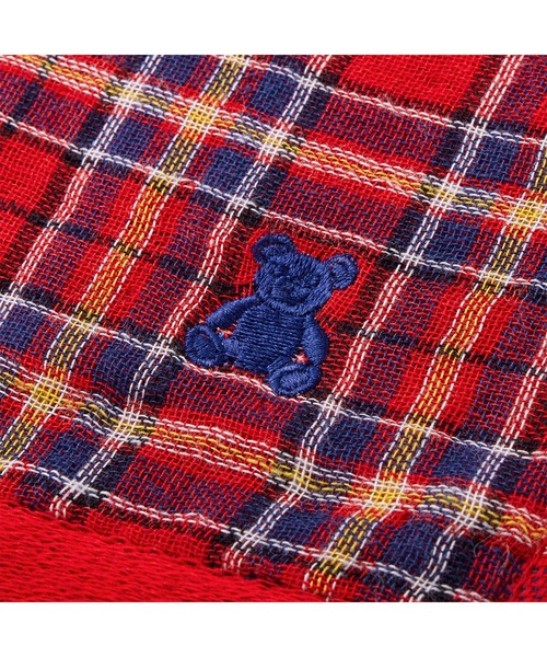 MIKI HOUSE(ミキハウス)の「【ふわはだたおる】ハンドタオル(ベビーギフト・キッズ・ネイビー/レッド・ONE SIZE)」の8枚目の写真