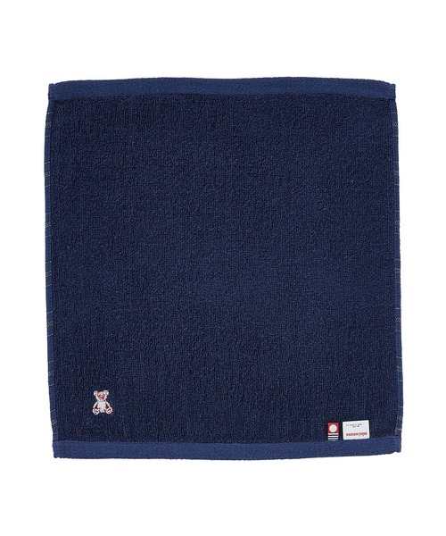 MIKI HOUSE(ミキハウス)の「【ふわはだたおる】ハンドタオル(ベビーギフト・キッズ・ネイビー/レッド・ONE SIZE)」の3枚目の写真