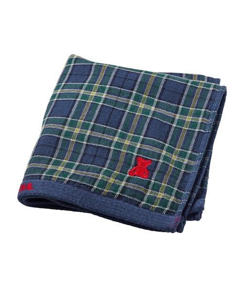 MIKI HOUSE(ミキハウス)の「【ふわはだたおる】ハンドタオル(ベビーギフト・キッズ・ネイビー/レッド・ONE SIZE)」の6枚目の写真