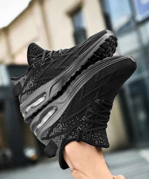 SVEC（シュベック）の「エアクッション レースアップ ローカット ランニングシューズ（スニーカー・メンズ・ホワイト/ブルー/ブラック・44/43/42/45/46/40/41/39）」の13枚目の写真