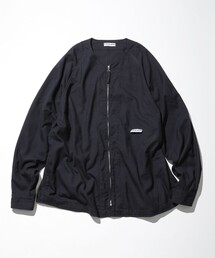 CAHLUMN/カウラム Linen Baseball Shirt/リネン ベースボールシャツ