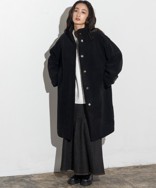 セール】ボアコクーンコート（その他アウター）｜EUCLAID