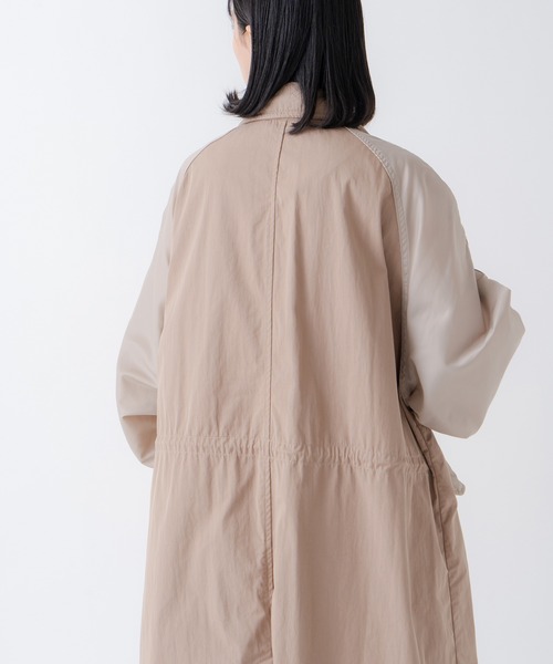 kha:ki(カーキ)の「「KHA:KI/カーキ」ミリタリーコンビネーションコート(トレンチコート・レディース・ベージュ・2/1)」の11枚目の写真