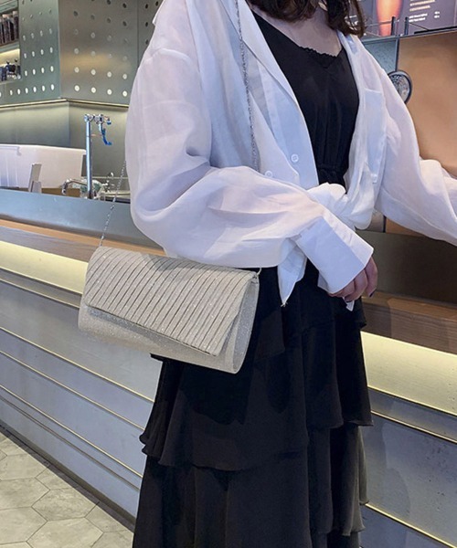 Miniministore(ミニミニストア)の「パーティーバッグ 結婚式 クラッチバッグ(クラッチバッグ・レディース・シルバー/ブルー/シャンパン/ブラック・フリー)」の6枚目の写真