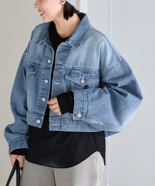 FRAMeWORK（フレームワーク）の「シアーワッフルロンT（Tシャツ/カットソー・レディース・ブラック/ホワイト・FREE）」の15枚目の写真